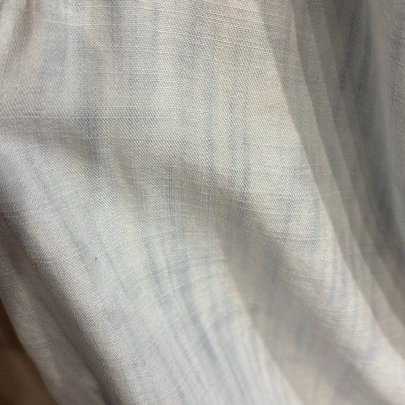 Bella Dahl Light Blue tie dye Camisole Top organic tencel lyocell frayed hem Med - Picture 7 of 12